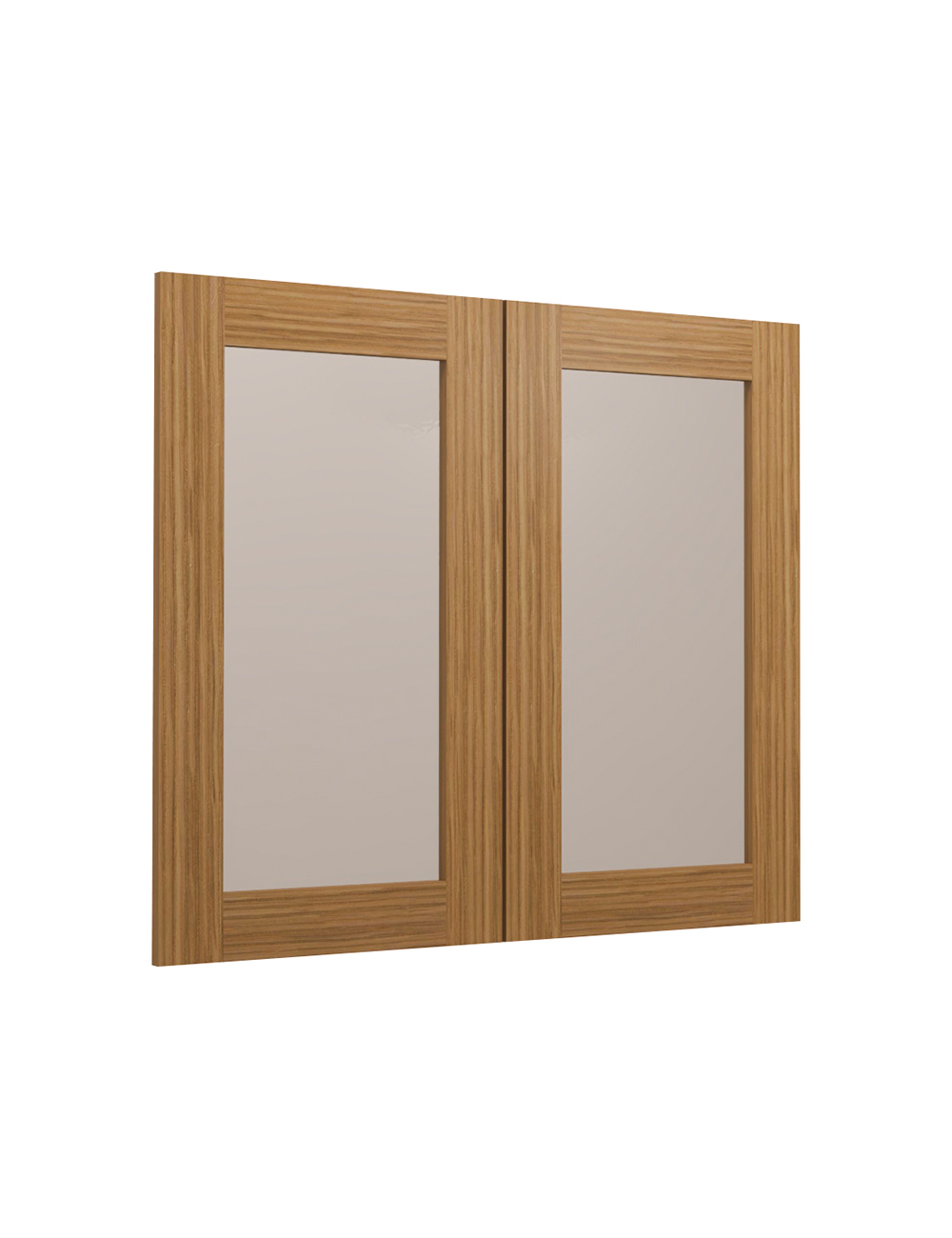 AR-W3630BGD: Woodland Brown Shaker 36″ Glass Door