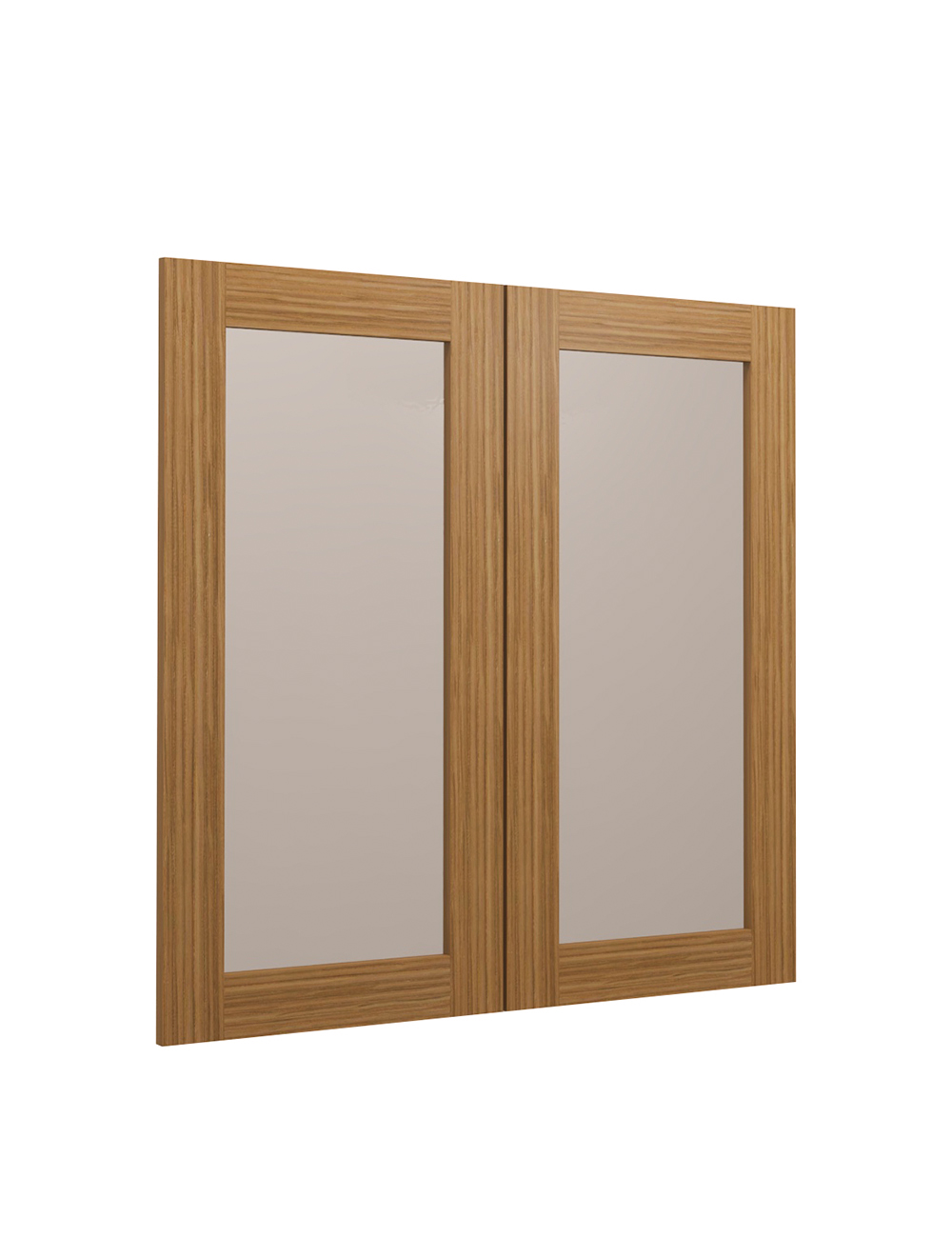 AR-W3636BGD: Woodland Brown Shaker 36″ Glass Door