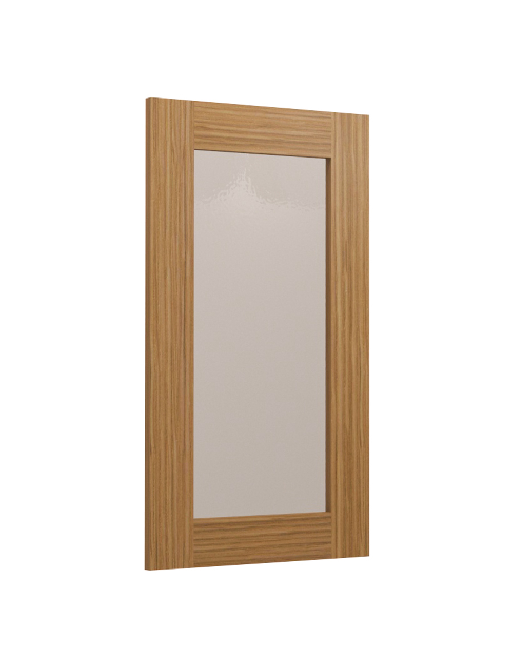 AR-WDC2430GD: Woodland Brown Shaker 24″ Diagonal Corner Glass Door