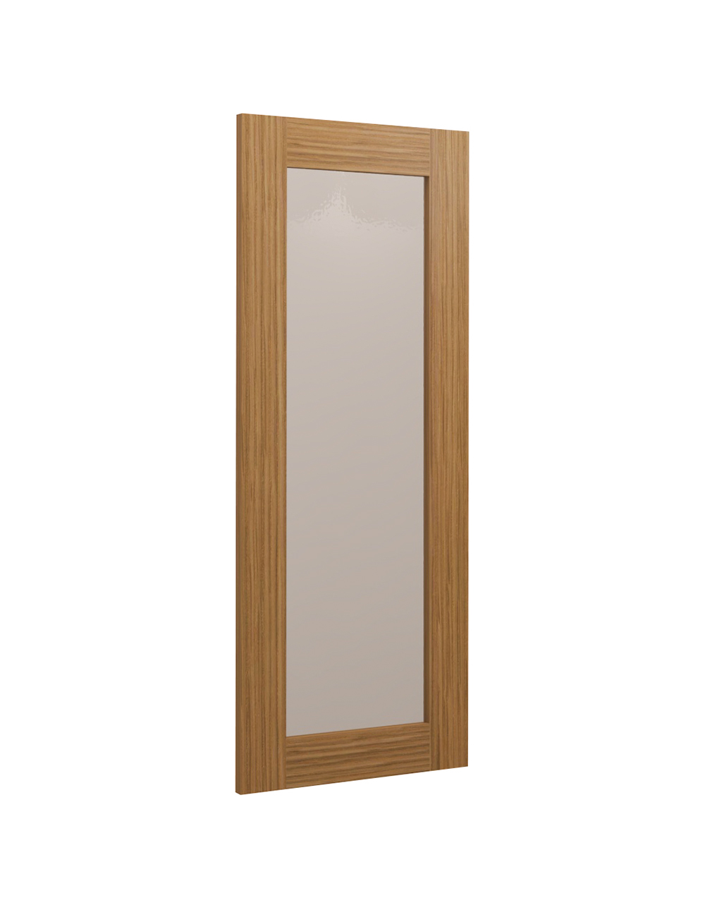 AR-WDC2442GD: Woodland Brown Shaker 24″ Diagonal Corner Glass Door