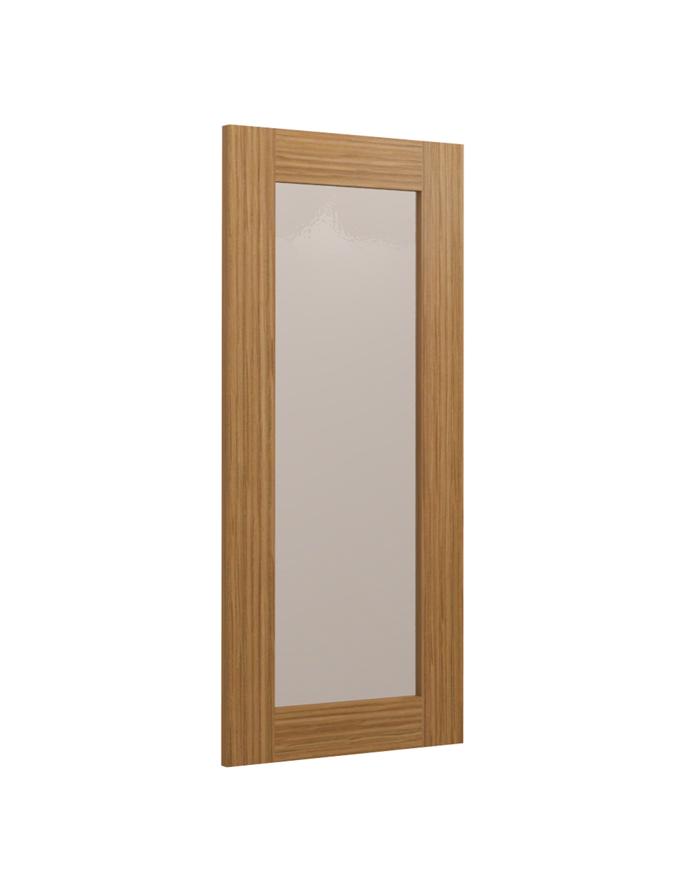 AR-WDC273615GD: Woodland Brown Shaker 27″ Diagonal Corner Glass Door