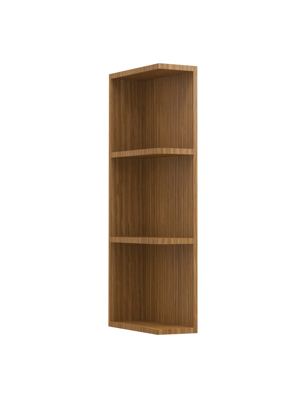 AR-WES530: Woodland Brown Shaker 5″ Knick Knack Wall Shelf