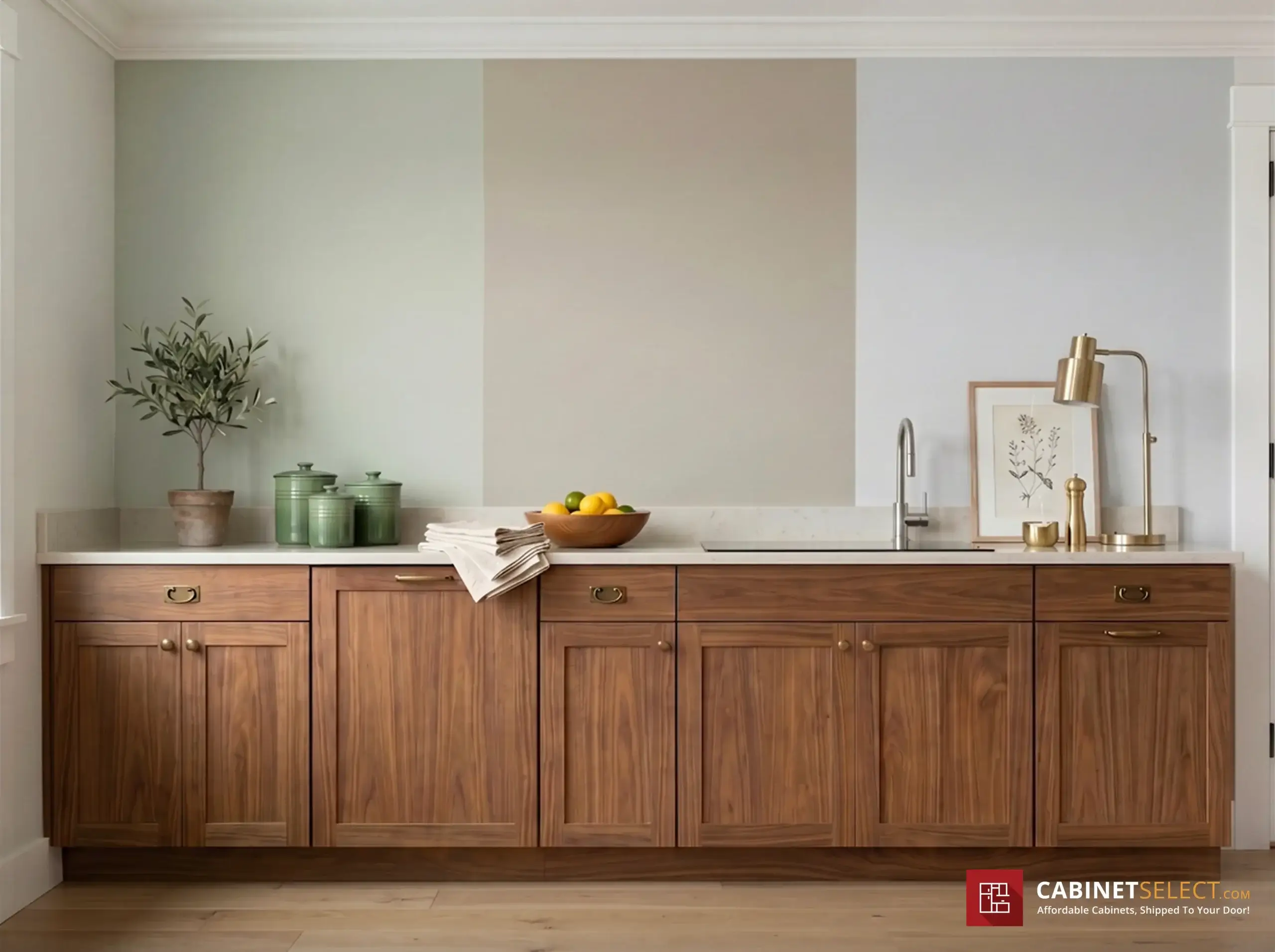 Oak Cabinets Wall Color Ideas