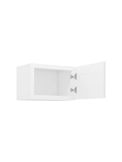AW-W1812: Ice White Shaker 18″ Wall Stacker Cabinet