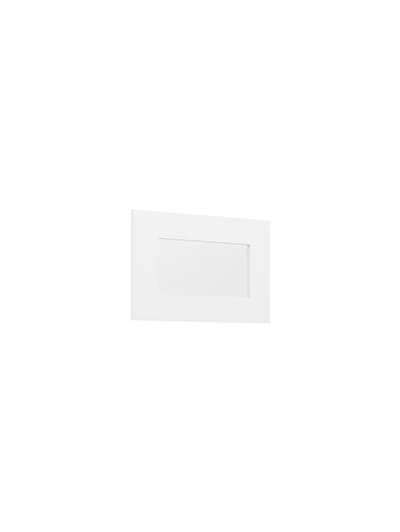 AW-W1812GD: Ice White Shaker 18″ Glass Door