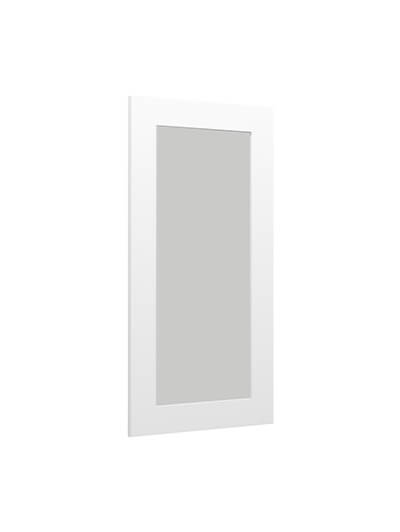AW-W3636BGD: Ice White Shaker 36″ Glass Door