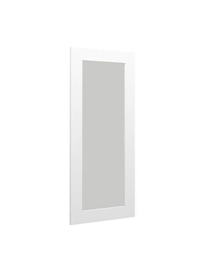 AW-W3642BGD: Ice White Shaker 36″ Glass Door