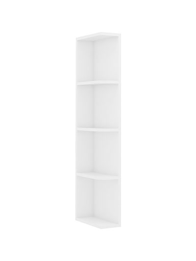 AW-WES542: Ice White Shaker 5″ Knick Knack Wall Shelf