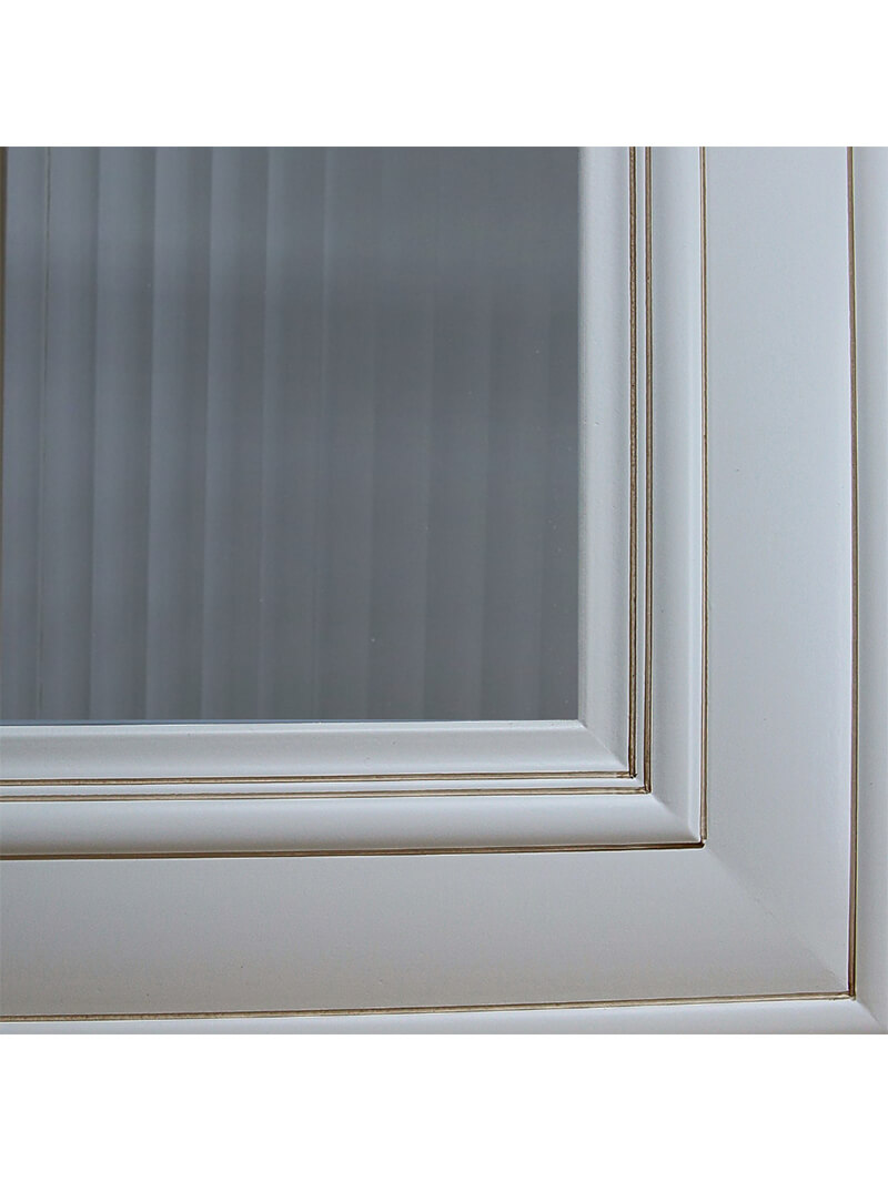 CA-ENGW3012-2: English Reeded Glass Insert for 12″H Double Glass Door Wall Stacker Cabinets