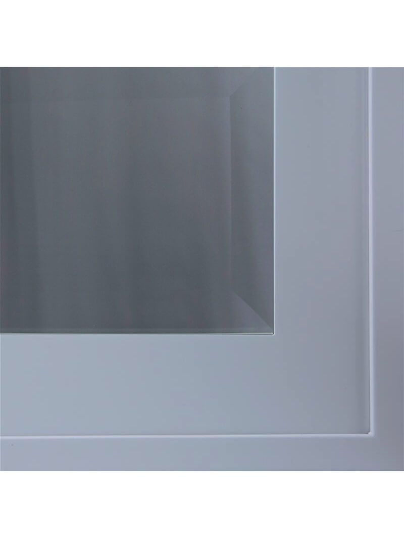 EDG-BEVW3042-2: Beveled Glass Insert for 30″W Glass Door Wall Cabinets