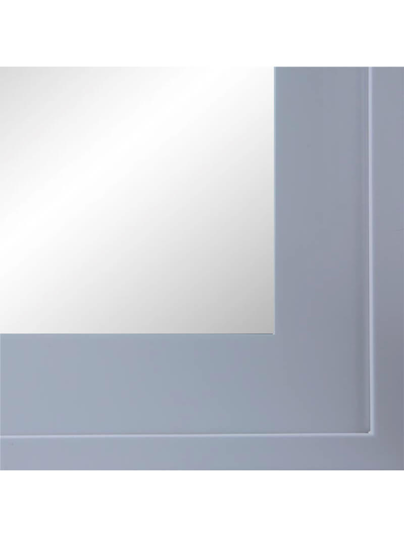 EDG-MIRW2412-2: Mirror Glass Insert for 12″H Double Glass Door Wall Stacker Cabinets